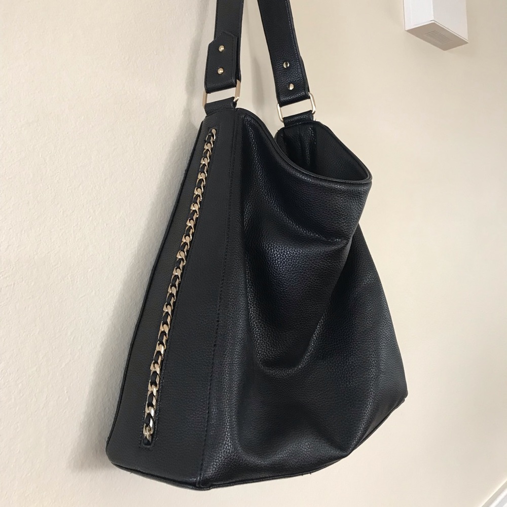 Kenzie Faux leather shoulder bag